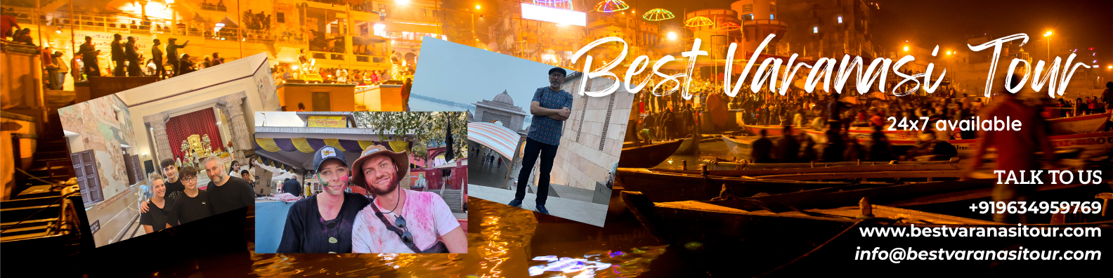 Blue and White Travel Blogger LinkedIn Banner